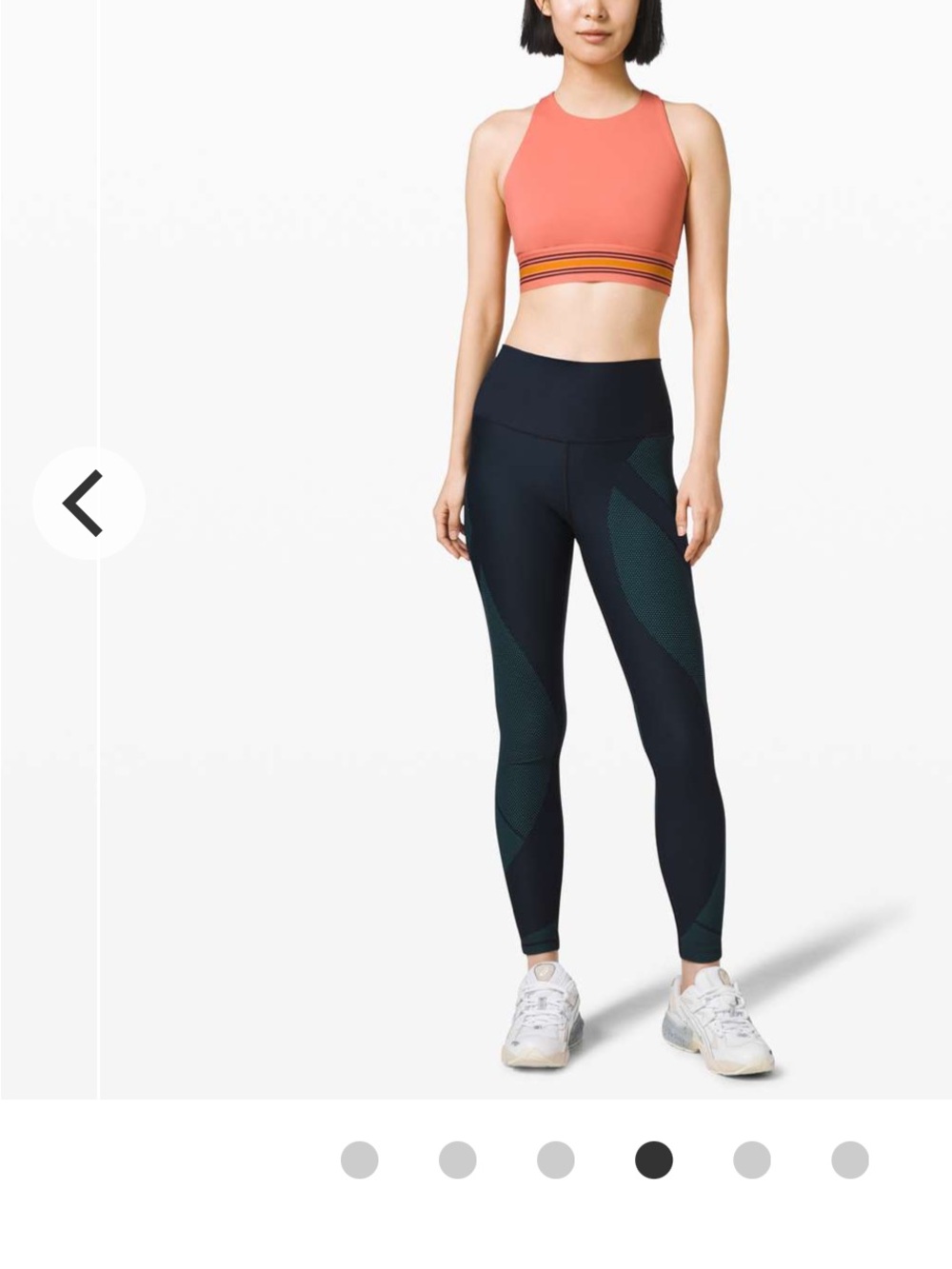 Lululemon x Roksanda True Navy/Arctic Teal 'My Element Tight' Leggings
